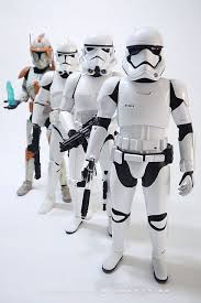 Evolution Of The Star Wars Stormtrooper Episode Ii Phase 1 Armor To Episode Vii First O Star Wars Collectibles Action Figures Star Wars Collection Star Wars
