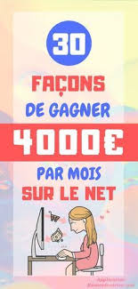 Epingle Sur Gagner De L Argent En Ligne