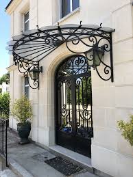 Marquise En Fer Forge Plein Porche Entree Maison Deco Entree Maison Facade Maison