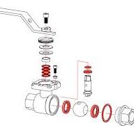 26 Series Ball Valve Seal Repair Kits