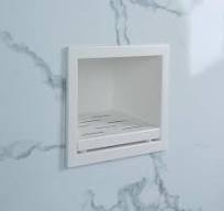 Amazon.com: IKITRAEE Recessed Wall Soap Holder，Foot Rest ...