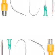 When a piercer does the piercing, they use a hypodermic needle. Body Piercing Needles Painfulpleasures