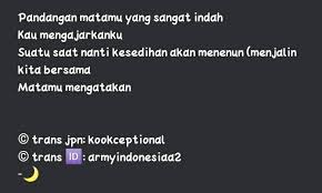 List download lagu mp3 lirik lagu kau mengajarkanku mengenal cinta (5:21 mi. Bts Info Trans Lirik Your Eyes Tell Dengan Pembagian Facebook