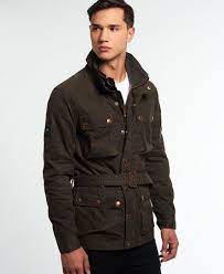 Superdry Endurance Wax Trials Jacket Like Water Of A Ducks Back This Jackets Has Got You Covered In The Wettest Mens Jackets Casual Jackets Superdry Jackets