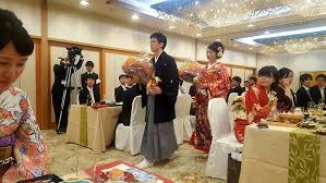 Japanese weddings are fairly short. What To Expect At A Japanese Wedding Japan Travel Centre