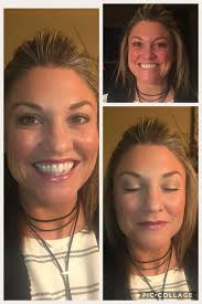 Today we done a Senior Make-Over. Janice Parris was the chosen one & she  felt absolutely great about it. Thank you Heather Zelenock (make- up) for  your participation.