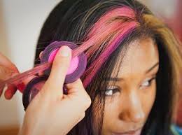 Sac Tebesiri Ile Gecici Sac Boyama Yontemi Kids Hair Color Hair Tint Temporary Hair Color