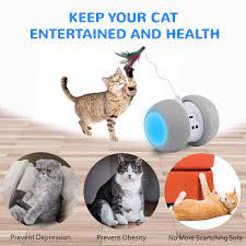 Interactive Upgraded Automatic Rotating Entertainment Interactive Cat Toys Cat Toys Cats And Kittens