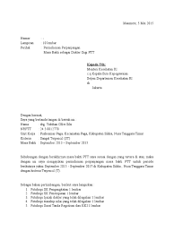 Skripsi tersebut tidak dapat saya selesaikan tepat waktu, dengan alasan: Surat Permohonan Perpanjangan Ptt