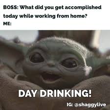 The tiny green phenom has taken over the world just four episodes into the mandalorian, there is already a baby yoda meme for just about everything. Baby Yoda Day Drinking Yoda Funny Yoda Meme Yoda Quotes
