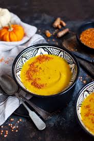 Soupe A La Courge Butternut Patate Douce Et Lentille Recette Soupe Courge Alimentation Et Patate Douce