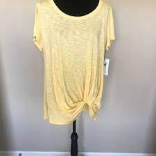 New stitch fix nine britton top corrie black cut out knit stretch size largetop rated seller. Nine Britton Tops Nine Britton Levie Knot Front Knit Top Poshmark