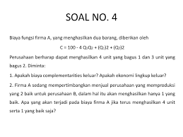 Soal uas ekonomi manajerial semester 6. Soal Quiz 1 Ekonomi Manajerial Ppt Download