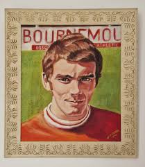 The image features a limited edition lithograph artwork titled "Bop" by the  artist Leroy Campbell. The artwork depicts a group of jazz musicians in a  vibrant, cubist-inspired style. @ • Artist: Leroy