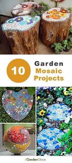 Garden Mosaic Projects Lots Mosaic Garden Art Diy Garden Projects Mosaic Garden