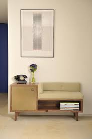 I Love The Squareness And Built In Cushion Of This Telephone Table Might Have To Build Something Similar Mobilier De Salon Meuble Petit Meuble