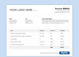 Simple Html Invoice Template Invoice Template Invoice Design Simple Html