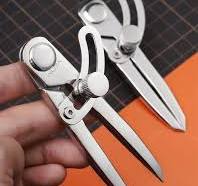 WUTA Wing Divider - 304 Stainless Steel Adjustable Compass For Leather &  Woodworking