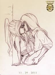 Legend Day Kisses June By Mree On Deviantart Legend Book Series Fan Book Legend