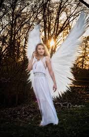 Black And White Angels Costume Pin On Chaplain Harris