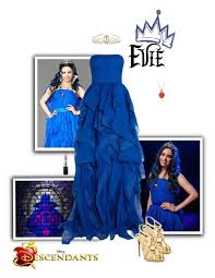 Evie Descendants By Gone Girl Liked On Polyvore Featuring Disney Reem Acra Monsoon Christian Louboutin Ma Strapless Dress Formal Cute Dresses Dresses