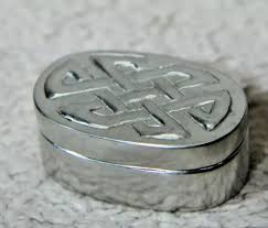 ST JUSTIN CORNISH Tin Mine Engine House Miniature Pewter Cornwall Lidded  Box W/ £46.42