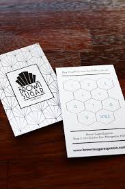Coffee Loyalty Card Design Loyalty Card Design Gift Card Design Card Design