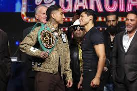 Face Off! Barrios Stares Down ’King Ry’ In Los Angeles!