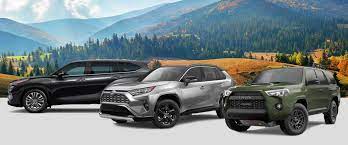 See all of the models available from toyota including features, photos, specs, and more. Toyota Suv Models A Comparison Lithia Toyota Of Odessa