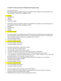 Contoh Soal Assessment Test Manager Dan Jawabannya Bali Teacher