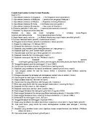 Buku sumber yang digunakan b. The Romp Family 20 Koleski Terbaru Soal Cerdas Cermat Alkitab Tentang Natal