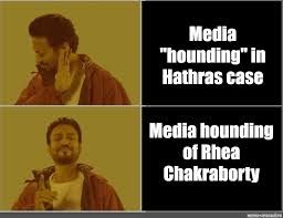 Rhea started her television career in 2009 with. Somics Meme Media Hounding In Hathras Case Media Hounding Of Rhea Chakraborty Comics Meme Arsenal Com
