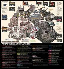 Universal studios japan (usj) in osaka is the most famous theme park in the kansai region and one of four universal studios theme parks worldwide. Universal Studio Japan Guide Map