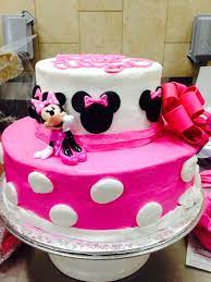 Minnie Mouse Cake Two Tier Cake Walmart Cake Walmart Kellymilton52 For Bella S Bday Walmart Birthday Cakes Custom Birthday Cakes Walmart Cakes