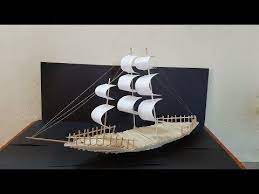 Christmas boat decorations youtube diy crafts. How To Make Boat With Ice Cream Sticks Diy Craft Easy Craft Youtube Ice Cream Stick Craft Stick Crafts Easy Diy Crafts