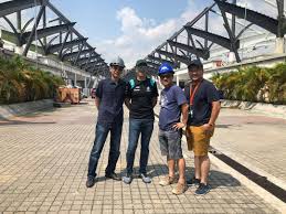 Tan sri azman yahya in action during qualifying session. Site Visit By Tan Sri Azman Yahya Juteras Vision Sdn Bhd Facebook