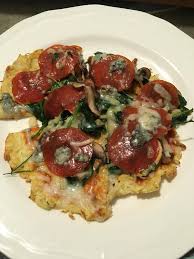 Homemade Cauliflower Crust Veggie And Pep Pizzafood For Healthy Living Home Remedy For Healthy Living Food Drink Foods H Food Pep Pizza Cauliflower Crust