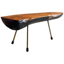 Many of these are fit for wood raw edge coffee tables. Tree Trunk Coffee Tables 25 For Sale On 1stdibs