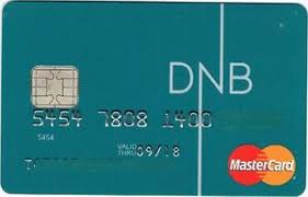 Requires a norwegian mobile phone number. Bank Card Dnb Dnb Nor Bank Asa Norway Col No Mc 0017