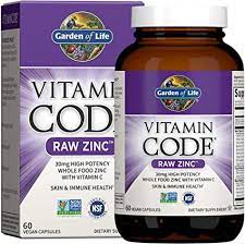 My own garden is my own garden, said the giant; Amazon Com Garden Of Life Vitamin Code Raw Zinc 30mg Whole Food Zinc Supplement Vitamin C Trace Minerals Probiotics For Immune Support Certified Vegan Non Gmo Gluten Free Zinc Supplements 60