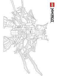 Each printable highlights a word that starts. Lego Ninjago Coloring Sheet Pages 70737 2 Kids Time