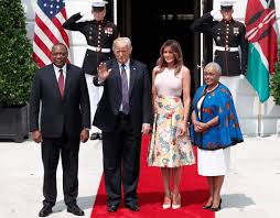 President uhuru kenyatta hosted various children and their families at the state house. Uhuru Kenyatta Third African Leader To Meet Trump At White House Citizentv Co Ke