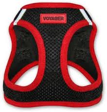 Voyager All Weather No Pull Step In Mesh Dog Harness With Padded Vest Best Pet Supplies Extra Large Red