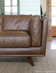 Joint construction is the main determinant of quality furniture. My Leather Sectional From Article Aka The Keeper Domestic Imperfection
