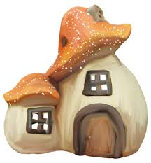 Champign Maison Clay Fairy House Mushroom House Mushroom Art