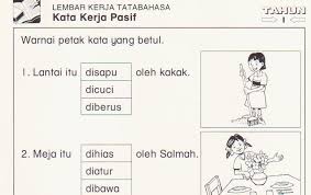 Kosa kata sains tahun 5. Latihan Kata Kerja Pasif Pt3 Kata Kerja Gambar 0 0 Found This Document Useful Mark This Document As Useful Jam Malam