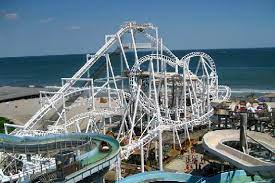 The great nor'easter had been shut down, and yet the pier at large kept running. Bumpy Wildwood Roller Coaster Undergoing 5 Million Repairs Phillyvoice