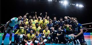 Confira a tabela completa e a classificação sempre atualizada da superliga b masculina de vôlei 2021. Selecao Brasileira Vence A Franca E Esta Na Final Da Liga Das Nacoes