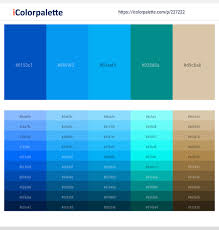 The original cerulean blue they sell is very expensive. Science Blue Azure Radiance Cerulean Blue Lagoon Akaroa Color Scheme Icolorpalette