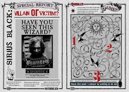 Quibbler Page Sirius Black Villain Or Victim By Jhadha Deviantart Com On Deviantart Harry Potter Props Sirius Black Harry Potter Classroom